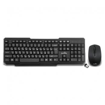 Комплект DeTech Wireless Combo DЕ-301W - беспроводные клавиатура + мышь