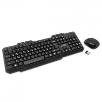 Комплект DeTech Wireless Combo DЕ-303W - беспроводные игровая клавиатура + мышь