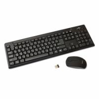 Комплект DeTech Wireless Combo DE-215W - беспроводные клавиатура + мышь