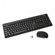Комплект DeTech Wireless Combo DE-215W - беспроводные клавиатура + мышь