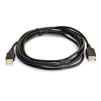 Кабель DeTech USB2.0, AM/AF 3 м