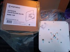 Антенна панельная Alphabox MIMO 3G\4G AMO-15дБ F до 15км Луганск