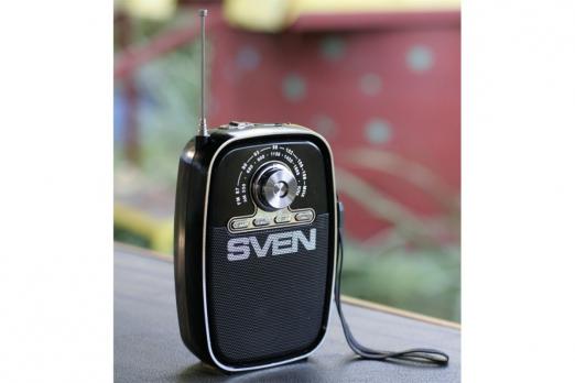 Портативный радиоприемник SVEN SRP-445 черный